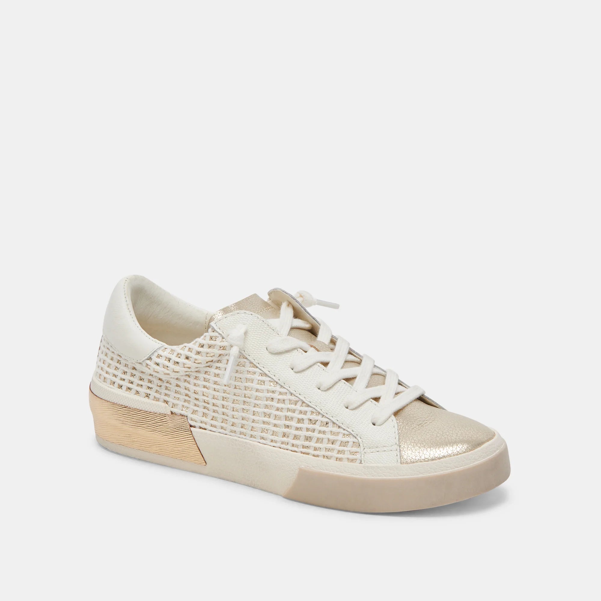 The Zina Bone/Gold Woven