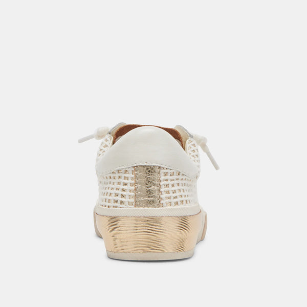 The Zina Bone/Gold Woven