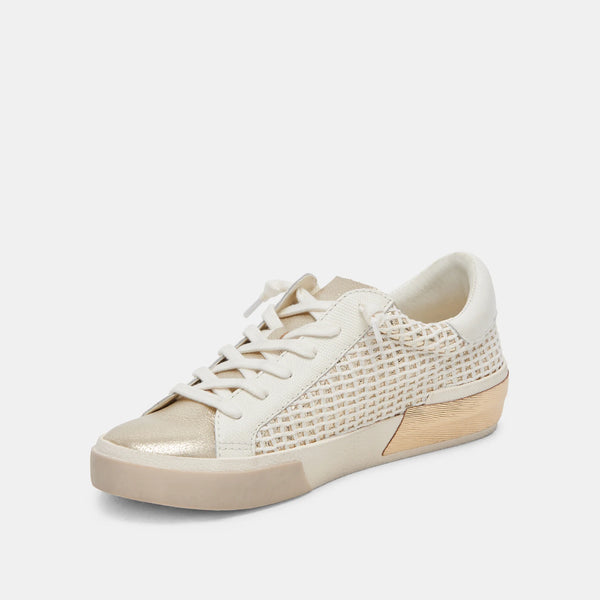 The Zina Bone/Gold Woven