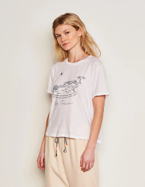 The La Piscine Crew Neck Tee