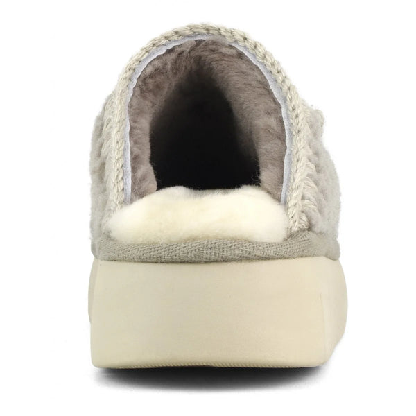 The Bounce Clog Curly Sheepskin