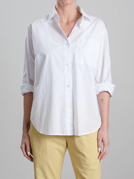 The Jessie Shirt Washed Italian Poplin