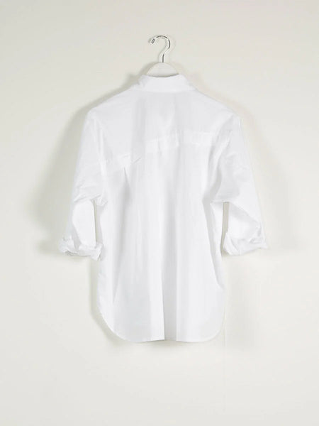 The Jessie Shirt Washed Italian Poplin