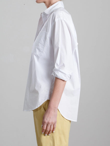 The Jessie Shirt Washed Italian Poplin