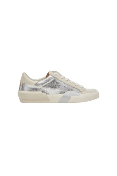 The Zina Chrome Distressed Sneaker