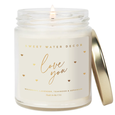 *New* Love You 9 oz Candle