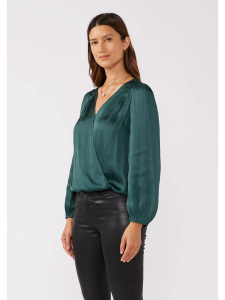 The V Neck Raglan Sleeve Blouse