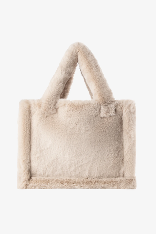 The Jade Oat Faux Fur Tote