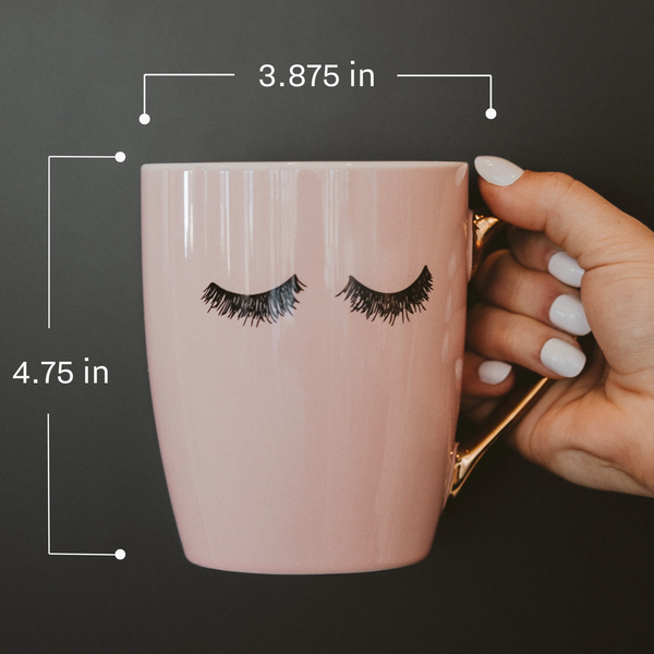 The Eyelashes Coffee Mug