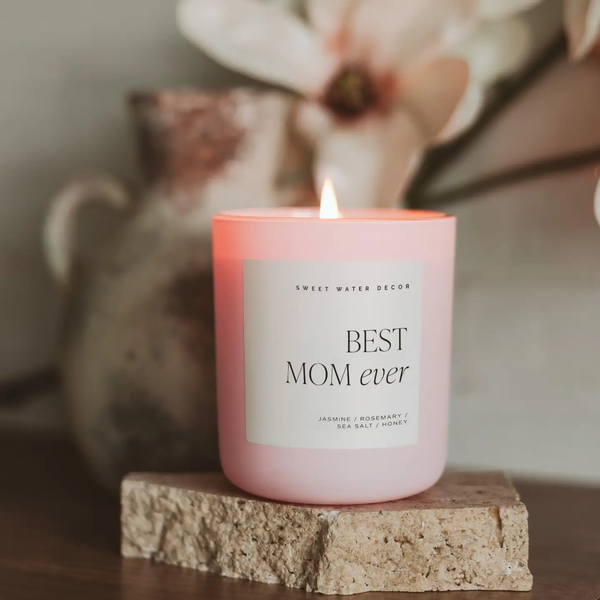 *New* Best Mom Ever 15 oz Soy Candle, Matte Jar