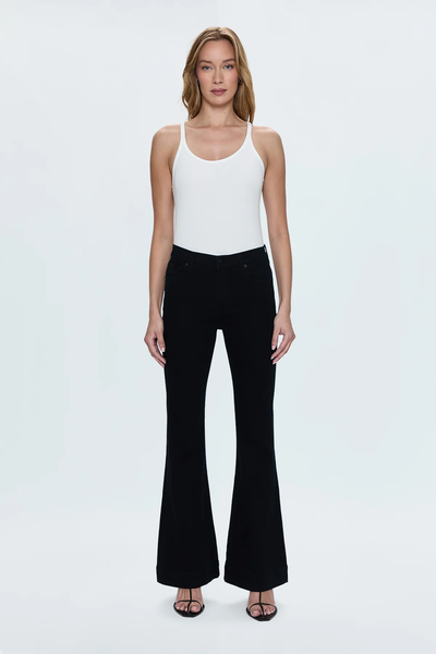 The Kinsley Ultra Flare Jean - Black Ink