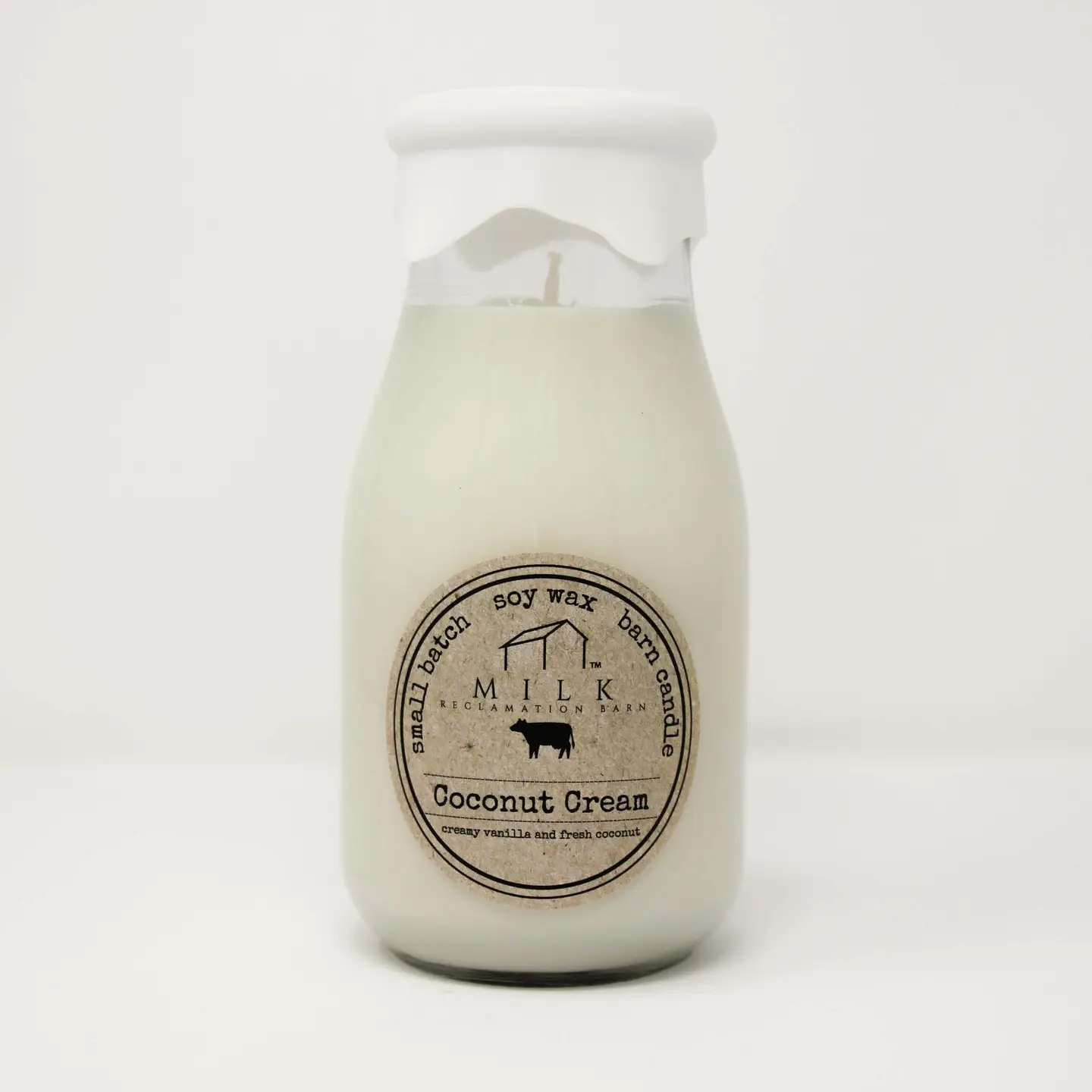 The Milk Bottle Candle - Coconut Cream