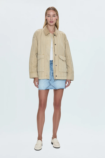 The Cecile Quilted Jacket Canoe