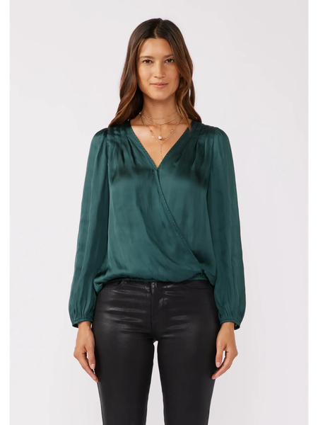 The V Neck Raglan Sleeve Blouse