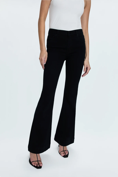 The Kinsley Ultra Flare Jean - Black Ink