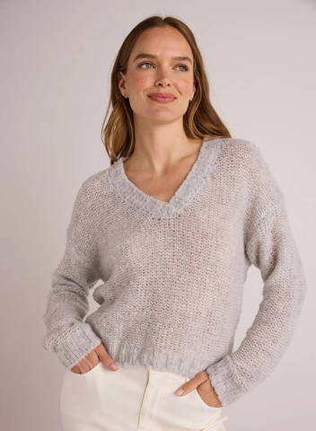 The Relaxed V Neck Sweater