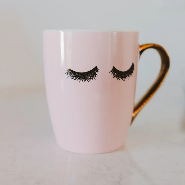 The Eyelashes Coffee Mug