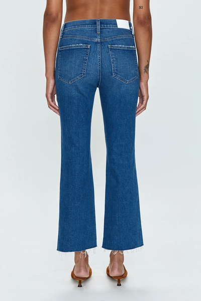 The Lennon High Rise Crop Boot Jean