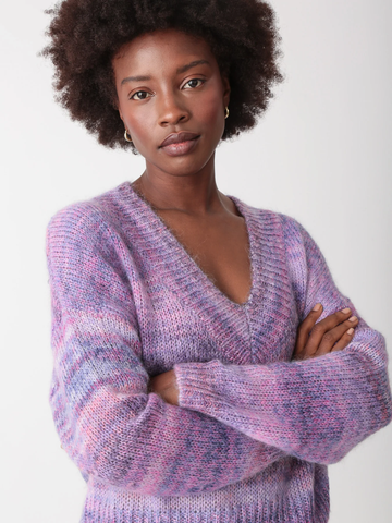 The Anabella Amethyst Sweater