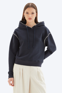 The Whipstitch Molly Crop Pullover Hoodie