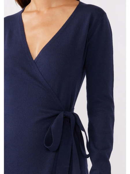 The Kayla Knit Wrap Dress