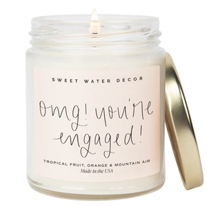 The Omg! You're Engaged! 9 oz Soy Candle