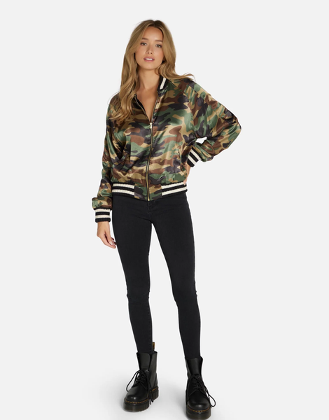 The Brayden Camo Bomber Jacket