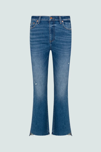 The Lennon High Rise Crop Boot Jean