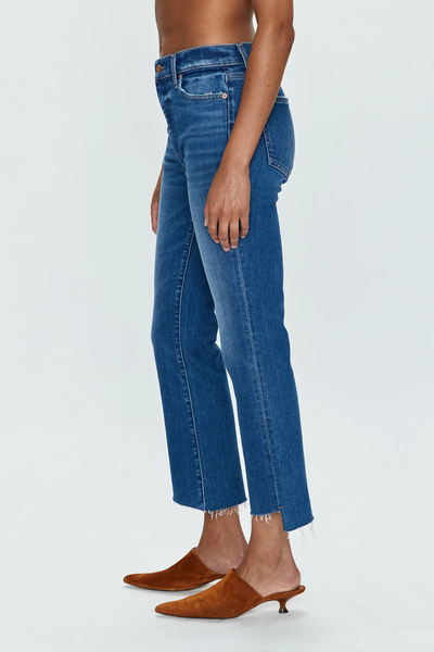 The Lennon High Rise Crop Boot Jean