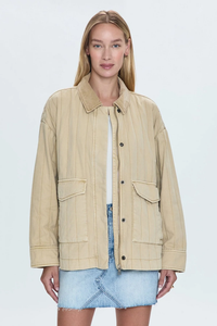 The Cecile Quilted Jacket Canoe