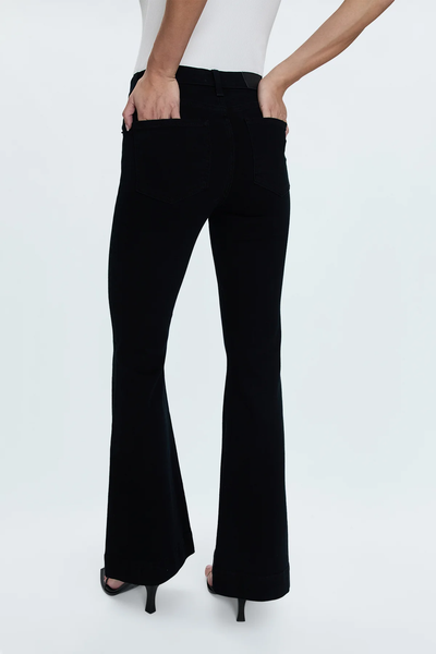 The Kinsley Ultra Flare Jean - Black Ink