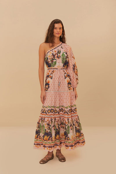 The Pink Dream Garden Maxi Dress