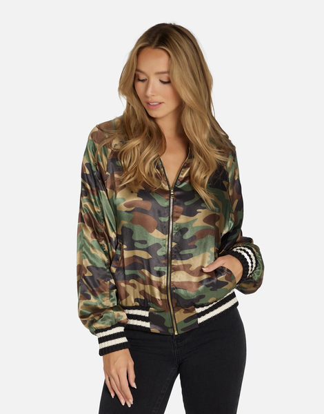 The Brayden Camo Bomber Jacket