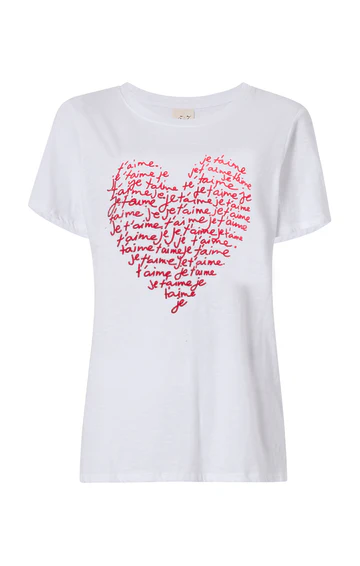 The Je T'Aime Heart Tee