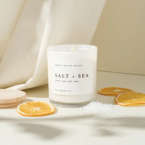 The Salt + Sea Candle- 11 oz