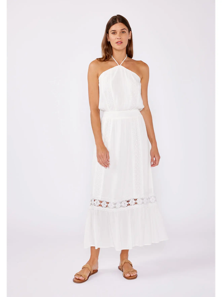 The Eyelet Embroidered Smocked Waist Dress