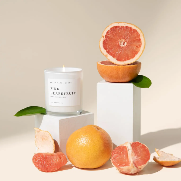 The Pink Grapefruit 11 oz Soy Candle