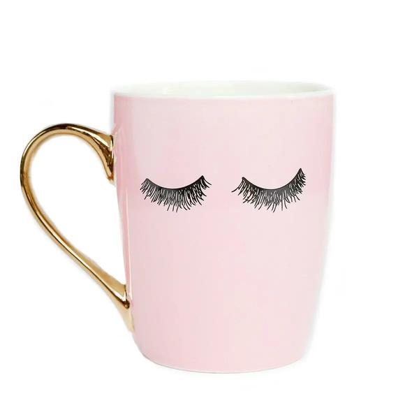 The Eyelashes Coffee Mug