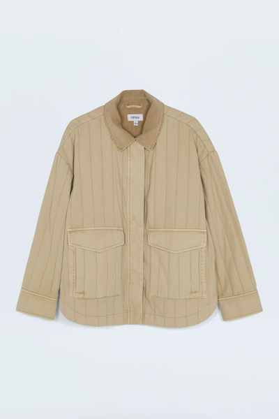 The Cecile Quilted Jacket Canoe