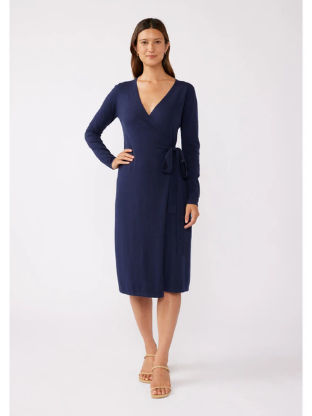 The Kayla Knit Wrap Dress