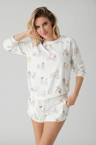 The Floral Market Long Sleeve Top