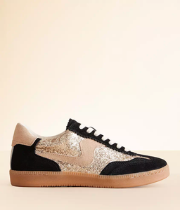 The Notice Leather Sparkle Sneaker