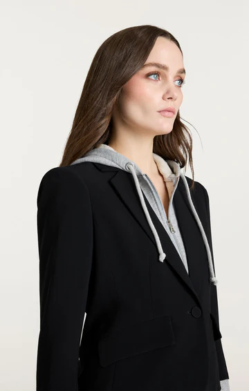 The Zip Up Le Petit Khloe Blazer