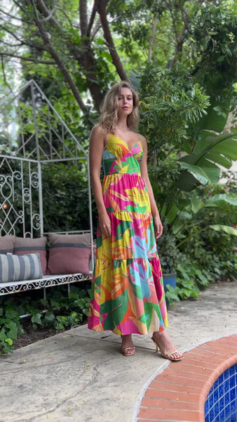 The Kamila Tropical Dress