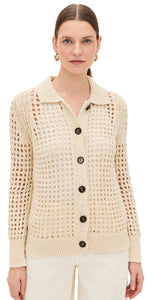 The Open Knit Cotton Cardigan