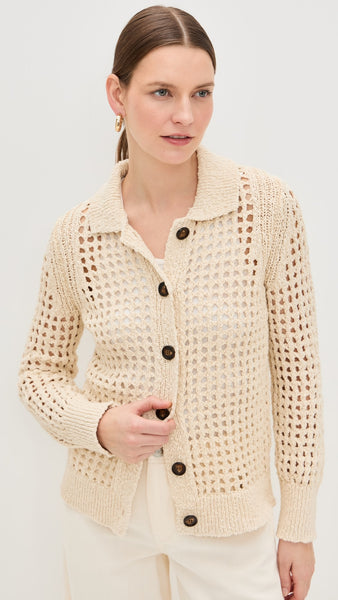 The Open Knit Cotton Cardigan